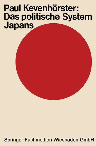 Paul Kevenhörster - Das politische System Japans, Häftad