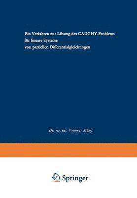 bokomslag Ein Verfahren zur Lsung des CAUCHY-Problems fr lineare Systeme von partiellen Differentialgleichungen