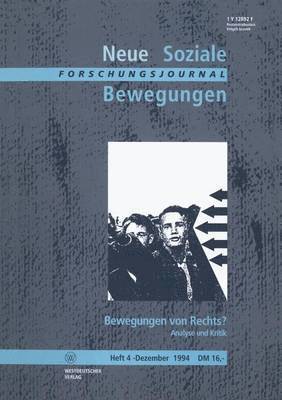 bokomslag Forschungsjournal Neue Soziale Bewegungen