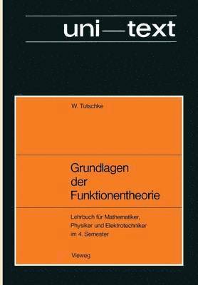 Grundlagen der Funktionentheorie