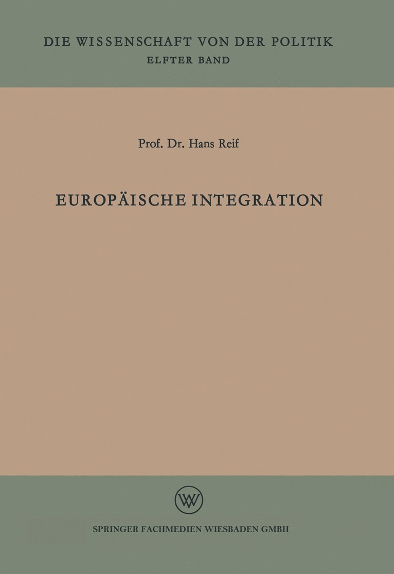 Europäische Integration