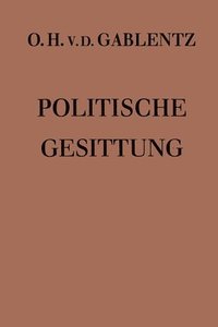 bokomslag Politische Gesittung