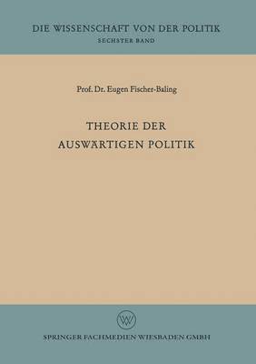 Theorie der auswrtigen Politik 1