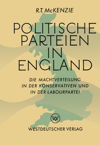 bokomslag Politische Parteien in England