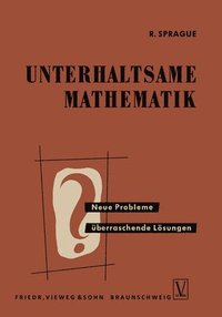 bokomslag Unterhaltsame Mathematik