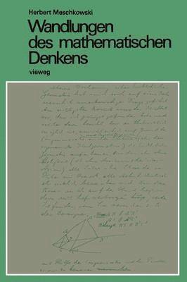 Wandlungen des mathematischen Denkens 1