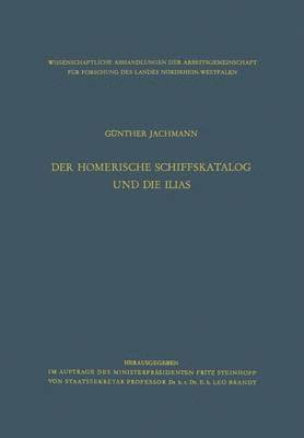 Der homerische Schiffskatalog und die Ilias 1