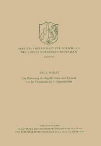 bokomslag Die Bedeutung der Begriffe Stasis und Aponoia für das Verständnis des 1. Clemensbriefes