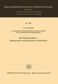 bokomslag Der Finefrausandstein - Sedimentation und Epirogenese im Ruhrkarbon