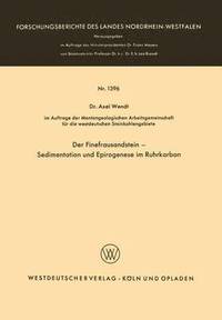 bokomslag Der Finefrausandstein  Sedimentation und Epirogenese im Ruhrkarbon