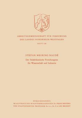 Der Sdafrikanische Forschungsrat fr Wissenschaft und Industrie 1