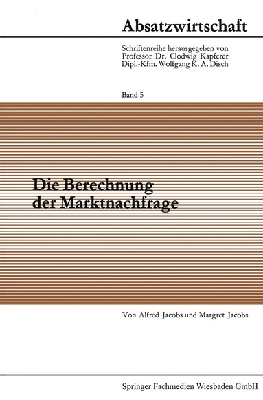 bokomslag Die Berechnung der Marktnachfrage