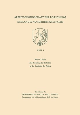 Die Bedeutung der Beduinen in der Geschichte der Araber 1