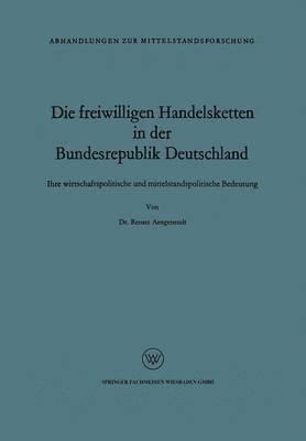 Die freiwilligen Handelsketten in der Bundesrepublik Deutschland 1