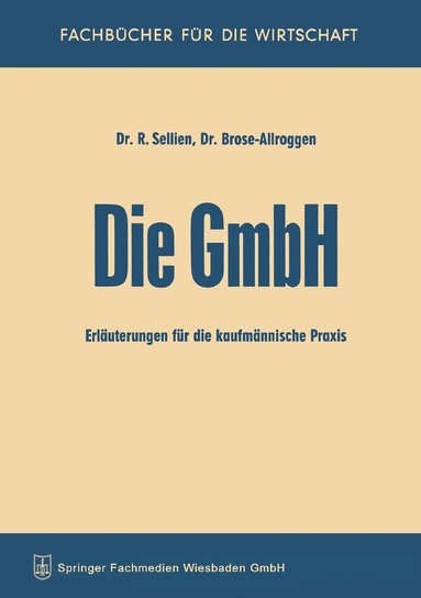 bokomslag Die GmbH