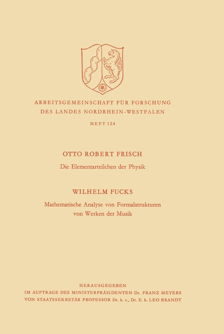 Die Elementarteilchen der Physik / Mathematische Analyse von Formalstrukturen von Werken der Musik 1