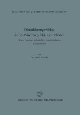 Dienstleistungsmärkte in der Bundesrepublik Deutschland