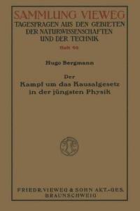 bokomslag Der Kampf um das Kausalgesetz in der jüngsten Physik