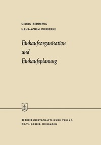 bokomslag Einkaufsorganisation und Einkaufsplanung