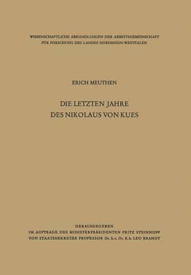 Die letzten Jahre des Nikolaus von Kues