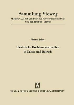 Elektrische Hochtemperaturfen in Labor und Betrieb 1