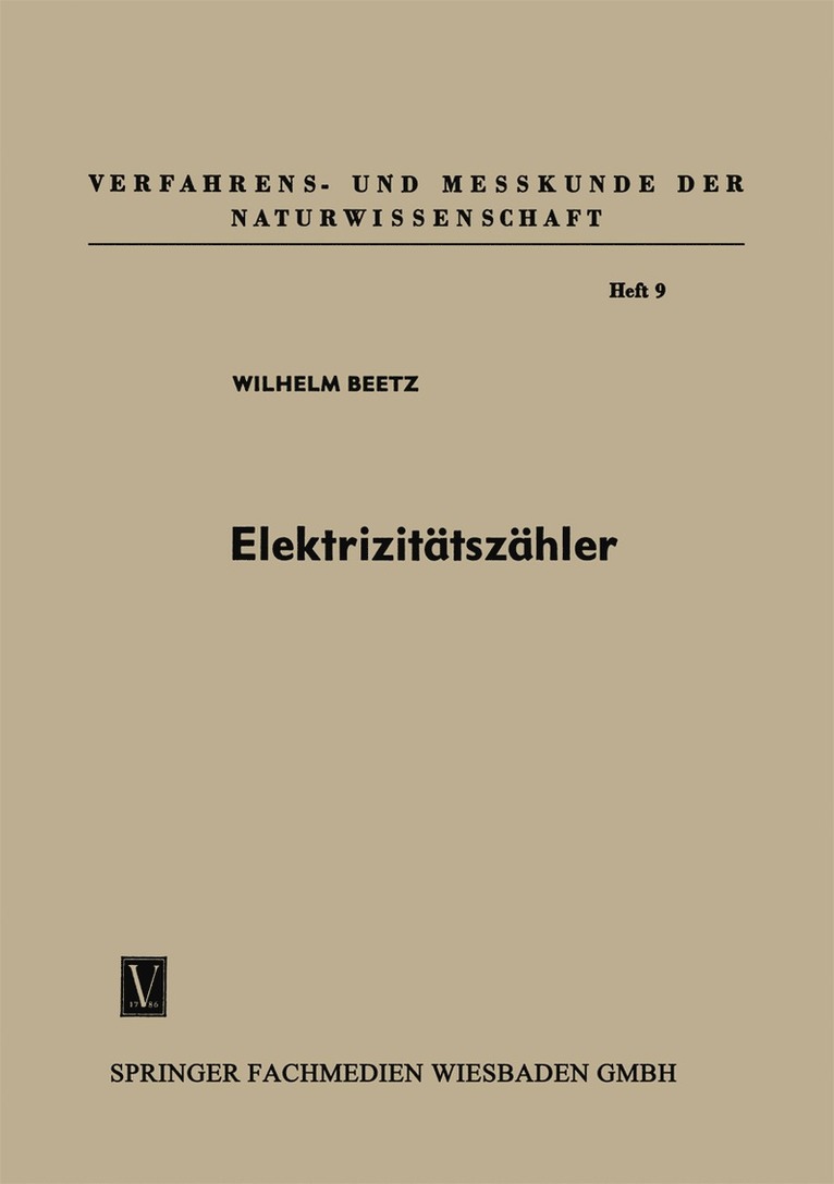 Elektrizittszhler 1