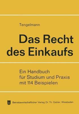 bokomslag Das Recht des Einkaufs