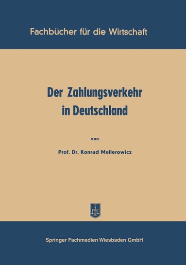 bokomslag Der Zahlungsverkehr in Deutschland