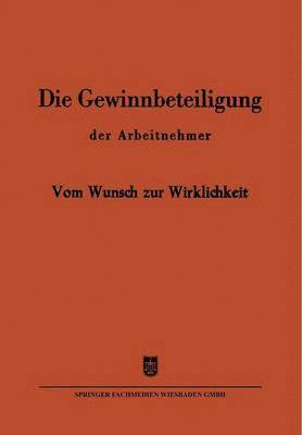 Die Gewinnbeteiligung der Arbeitnehmer
