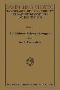 bokomslag Die Polhhenschwankungen