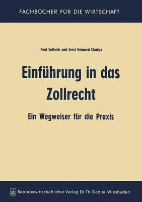 Einfhrung in das Zollrecht 1