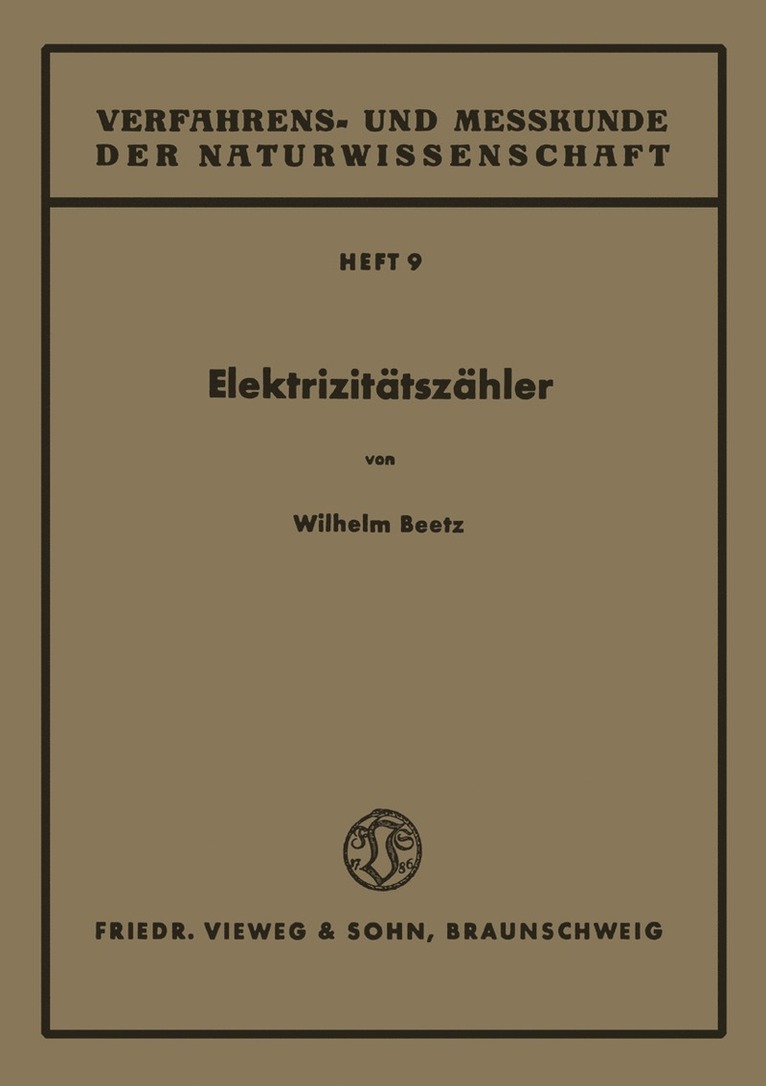 Elektrizittszhler 1