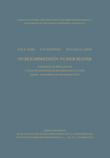 bokomslag Clinical Aspects of Nuclear Medicine / Nuklearmedizin in der Klinik