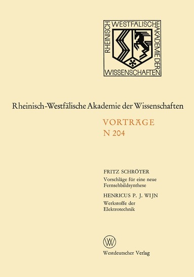 Fritz Schröter - Vorschläge für eine neue Fernsehbildsynthese, Häftad