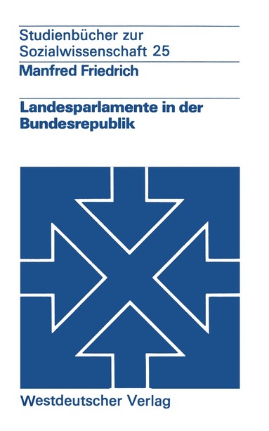 Manfred Friedrich - Landesparlamente in der Bundesrepublik, Häftad