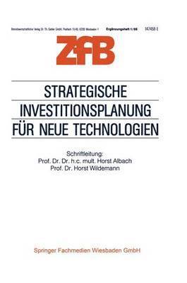 Strategische Investitionsplanung fr neue Technologien 1