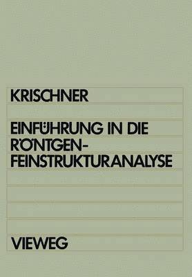 bokomslag Einfhrung in die Rntgenfeinstrukturanalyse