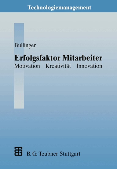 Hans-Jörg Bullinger, Hans-Jörg Bullinger - Erfolgsfaktor Mitarbeiter, Häftad
