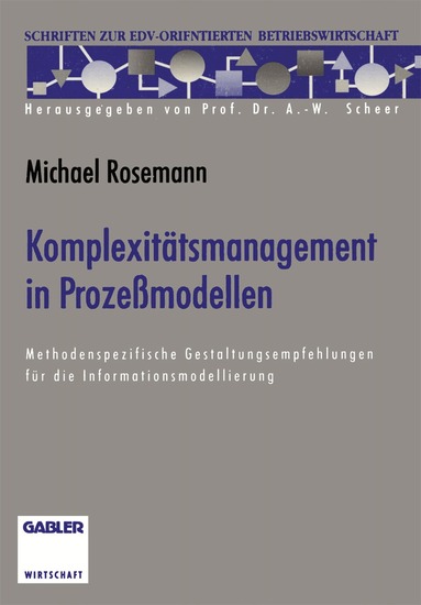 Michael Rosemann - Komplexitätsmanagement in Prozeßmodellen, Häftad