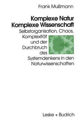 bokomslag Komplexe Natur  Komplexe Wissenschaft