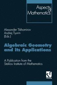bokomslag Algebraic Geometry and its Applications