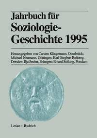 bokomslag Jahrbuch fr Soziologiegeschichte 1995