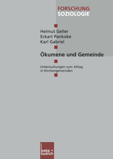 Helmut Geller - Ökumene und Gemeinde, Häftad