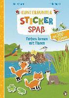 bokomslag Kunterbunter Stickerspaß - Farben lernen mit Tieren