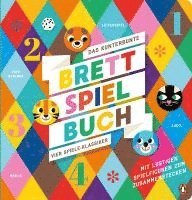 bokomslag Das kunterbunte Brettspiel-Buch - Vier Spiele-Klassiker