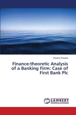 bokomslag Finance-theoretic Analysis of a Banking Firm