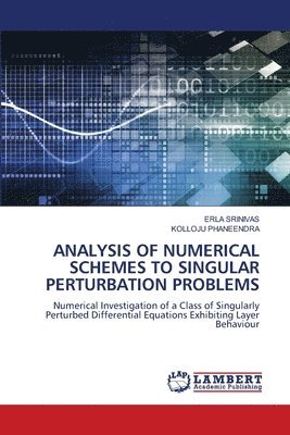 bokomslag Analysis of Numerical Schemes to Singular Perturbation Problems