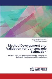 bokomslag Method Development and Validation for Voriconazole Estimation