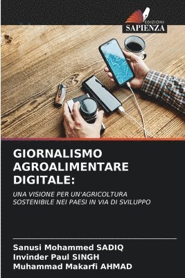 bokomslag Giornalismo Agroalimentare Digitale