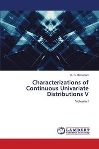 bokomslag Characterizations of Continuous Univariate Distributions V